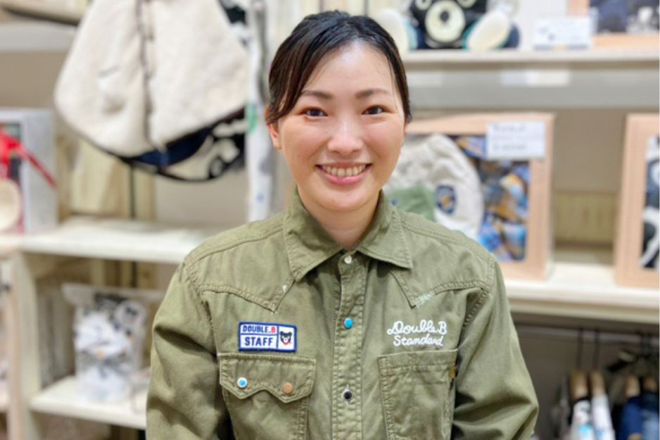 Mさん　インタビュー笑顔の写真