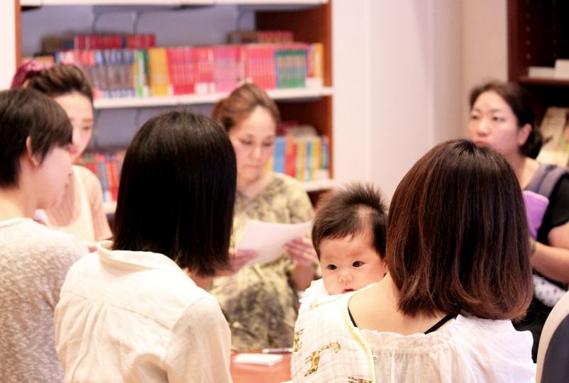 子育てママ研修の様子