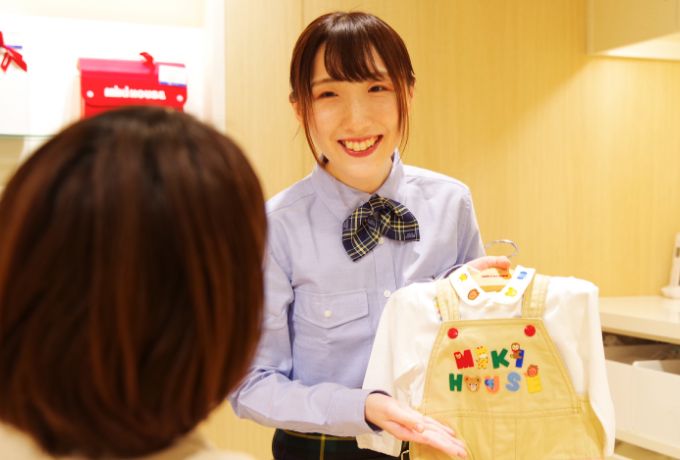 接客コーディネイトのイメージ